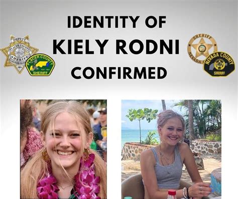 Kiely Rodni, 16, was last seen leaving a party at. . Kiely rodni autopsy